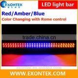 Wholesale 4x4 Accessories Color Changing Strobe LED Light Bar Red Amber Blue With Remote Control 180W 240W 288W 300W