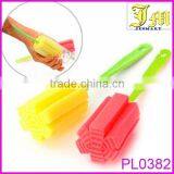 Sponge Brush Bottle Cup Glass Washing Cleaning Kitchen Cleaner Tool New thumbnail-1