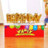 Golden Letter Candle for Birthday thumbnail-6