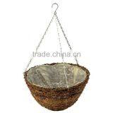 Planter Fiber Handcraft Decorative Hanging Basket Hanging Plant Pots thumbnail-2