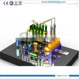10tpd New Generation Pyrolysis Oil Refining Plant With Oil Filter Change Black Oil to Yellow Diesel thumbnail-1