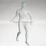 Fashion Store Window Display Running Sports Male Mannequin for Sale thumbnail-4