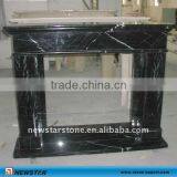 China Black Marble Fireplace thumbnail-1