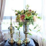 New Design European Style Home Wedding Decor Transparent Glass Vase thumbnail-1