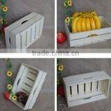 Factory Price Natural Color Handmade Variety Use Gift Wooden Fruit Storage Crates thumbnail-1
