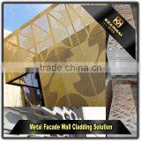 Laser Cutting Aluminium Decorative Outdoor Perforated Metal Wall Cladding Panels thumbnail-3
