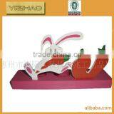 Luxury Wood Jewelry Displays Cosmetic Counter Menu Wooden Display Base thumbnail-5