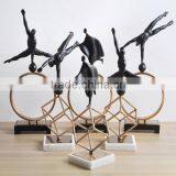 Antique Living Room Decor Basketball Player Figures thumbnail-2