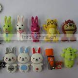Custom Branded 3D Cartoon Silicone USB Flash Drives Covers thumbnail-1