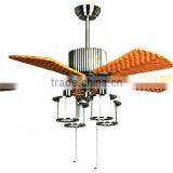 48" Eco-friendly Rattan Ceiling Fan With Reversible Blowing thumbnail-1