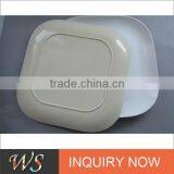 Eco Bamboo Fiber Square Sugarcane Plate thumbnail-1