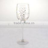 High Quality Wine Glass Set With Star Decal thumbnail-4