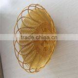 Beautiful Plastic Rattan Storage Basket for Supermarket thumbnail-6