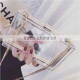 Wholesale Acrylic Lucite Perspex Ladies Ladies Clutch Evening Bag in Hand Acrylic Bag thumbnail-3