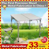 Aluminum Folding Portable Picnic Camping Set Table and Chairs thumbnail-3