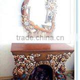 2014 hot sell antique resin electric Fireplace