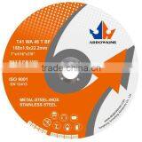 7" 180x1.6x22mm Super Thin Flat Cut Off Wheel For Stainless Steel thumbnail-1