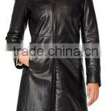 Leather Long Coat thumbnail-4