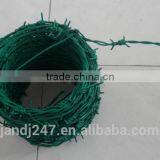 Low Price Green Color Barbed Wire for Construction thumbnail-4