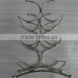 CHROME WINE RACK / METAL WINE RACK FOR 6 BOTTLES thumbnail-3