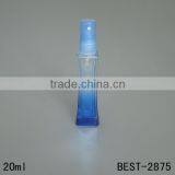 20ml Perfume Blue Glass Spray Bottle, Screw Neck Glass Perfume Bottle With Plastic Sprayer thumbnail-1