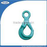 G80 European Type Clevis Hook Self-locking ,forged Lifting Safety Hook for Chain thumbnail-4
