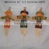 Straw Havest Outdoor Scarecrow thumbnail-1