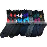 100 Cotton Dress Socks - Knee Highs Stocking Suffers Socks Set, thumbnail-1