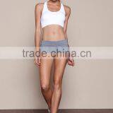MGOO Foshan Manufacturer Cross Fit Yoga Shorts Custom Lycra High Waist Tight Sexy Shorts Custom Made thumbnail-5