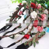 Princess Flower Wedding Headband thumbnail-3