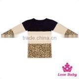 Patchwork Pattern New Model Shirts Long Sleeve Girls Tops Fashion Style t Shirts Mommy and me Raglan thumbnail-5