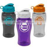 USA Made 18 oz Transparent Sports Bottle With Flip Lid - BPA/BPS-free, FDA Compliant and Comes With Your Logo thumbnail-2