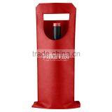 Single Bottle Wine Tote Bag - Features Simplistic Sleeve-like Design With a Large Front Die-cut Window. thumbnail-4
