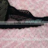 Hot Popular Ladies Fashion Mesh Bra With Lace thumbnail-4