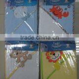 Towel Hooded With Emb/baby Hooded Towel/kids Cartoon Bath Towel With Hood thumbnail-1