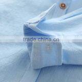 British Style Kids Cotton t Shirt Long Sleeve Boys Buttons Shirts thumbnail-2