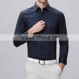 Fashion Men Beautiful Dress Shirt Delicate Printed Slimming Garment thumbnail-4