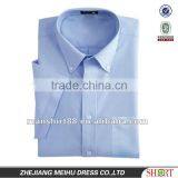 2016 Multicolor Man's Oxford Button-down Collar Short Sleeve Dress Shirt thumbnail-1