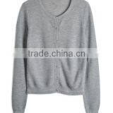 Small Button Front Open Knitting Women's Cardigan Sweaters for Wholesale thumbnail-6