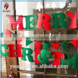 2017 Letters Decorations Custom Flags Triangle Christmas Party Banners thumbnail-1