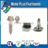 Taiwan Tapping Screw #10-12 x 1" Phillips Drive Flat Head Grade 18-8 Type A Point Stainless Steel Sheet Metal Screw thumbnail-3