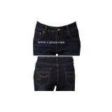 2013 New Style Fashion Women Jeans Distressed Finish Made in China thumbnail-3