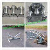 Cable Roller, Galvanized,Cable Roller With Ground Plate,Cable Guides Rollers thumbnail-2