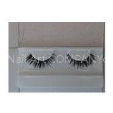 Crazy Red Colored Fake Eyelashes Reusable For Lady , Unique False Eyelashes