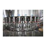 High Speed Soft Drinks / Carbonated Drink Filling Machine For PE / HDPE Bottle