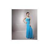 Sell Long Bule Beaded Evening Dress thumbnail-1