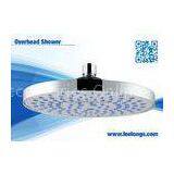 Water Saving Round Raindrop ABS Overhead Shower Head With TPR Nozzles thumbnail-1