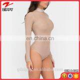 High Neckline Sexy Bodysuit Women Custom Bodysuit