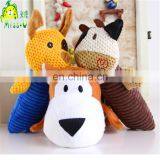 Different Shapes Long Lasting Cheeped Plush Pet Toys Wholesale