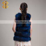 Top High Quality Long Style Fashion Women Raccoon Fur Vest thumbnail-4